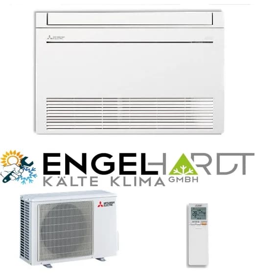 Mitsubishi MFZ-KT25VG Truhengerät 2,5 kW Set/Kit