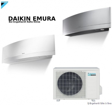 Daikin Emura FTXJ20MW/RXJ20M3V1B Inverter Klimaanlage WiFi R32