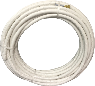 FastPipe Kältemittelleitung flexibel Ø 1/4"+3/8" (6/10mm) mit Isolierung auf Wunschlänge