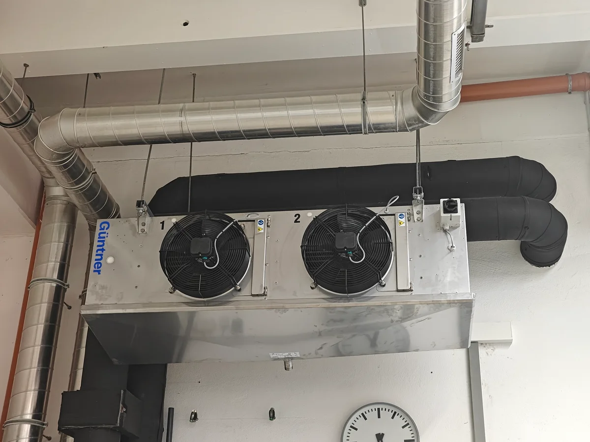 Panasonic PAC-i Klimagerät mit Güntner Verdampfer